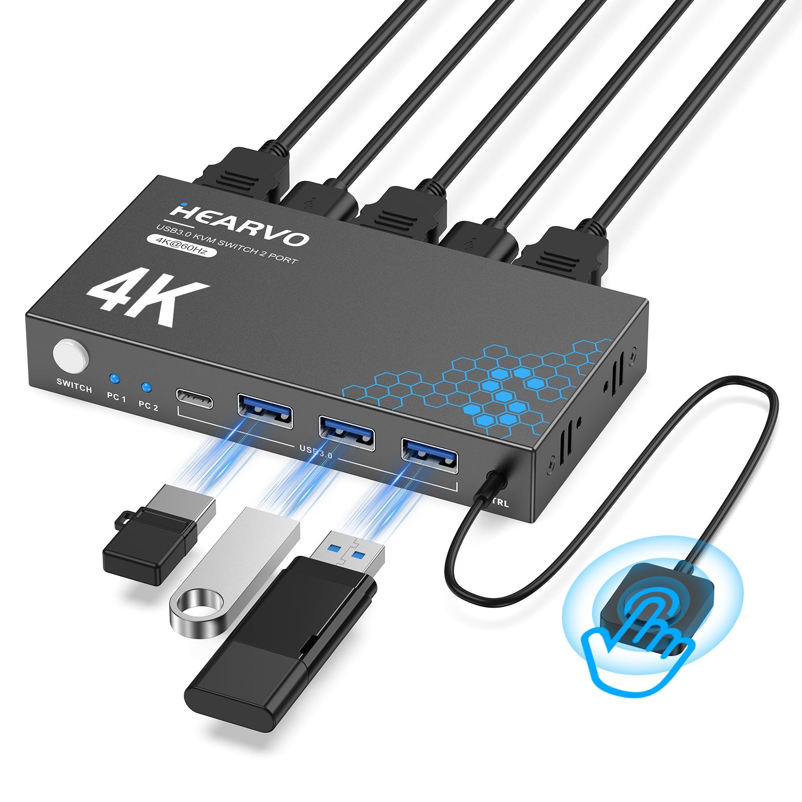 STEETEK store single-monitor S7232H HDMI KVM product