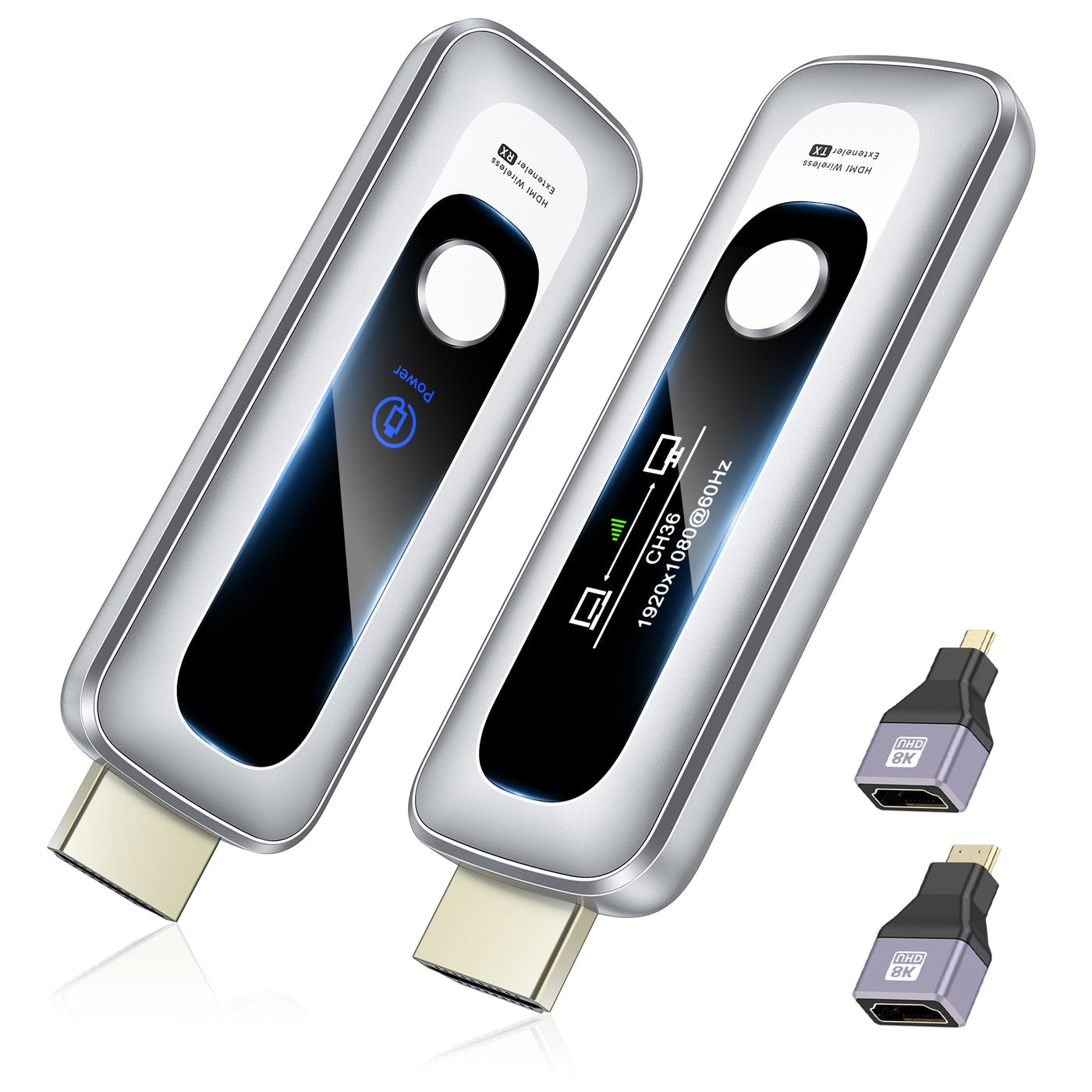 STEETEK LCD Wireless HDMI transmitter TX and receiver RX